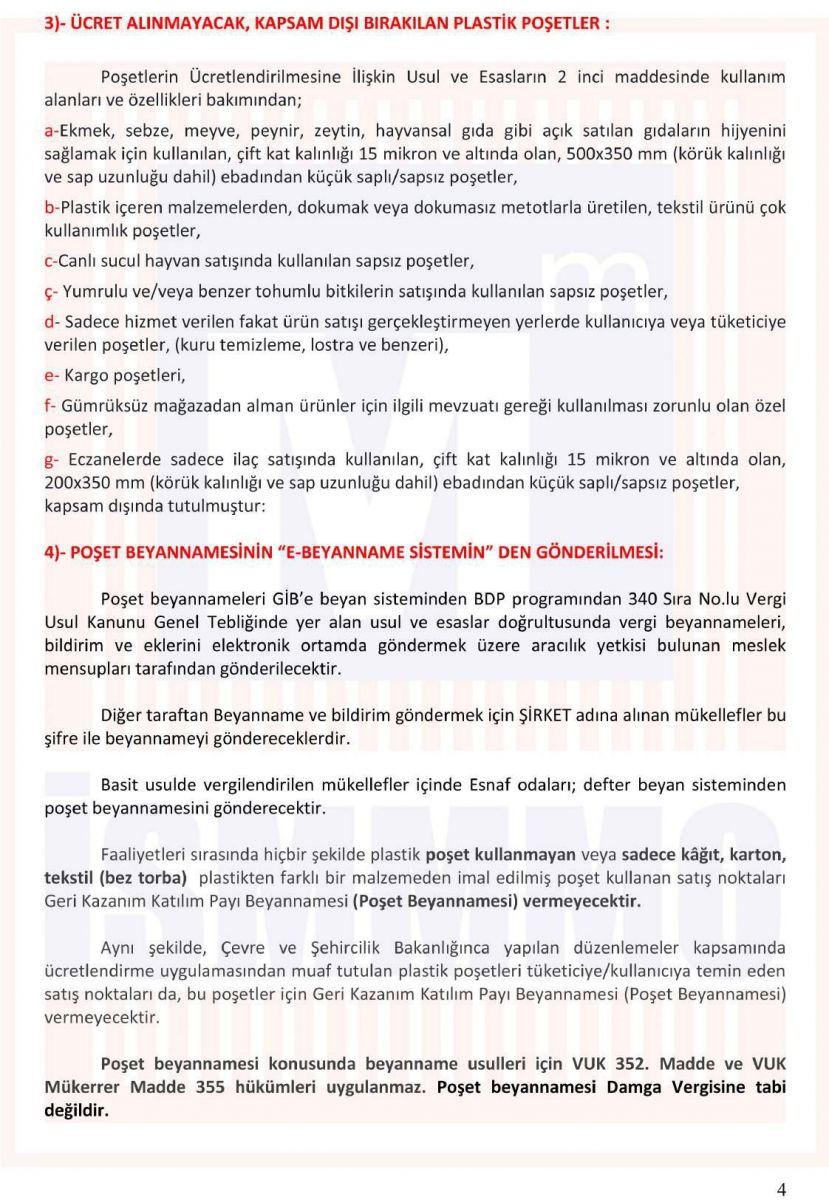 Poset Beyannamesi Hakkinda Uygulama Rehberi Oguzhan Gungor S M Mali Musavir